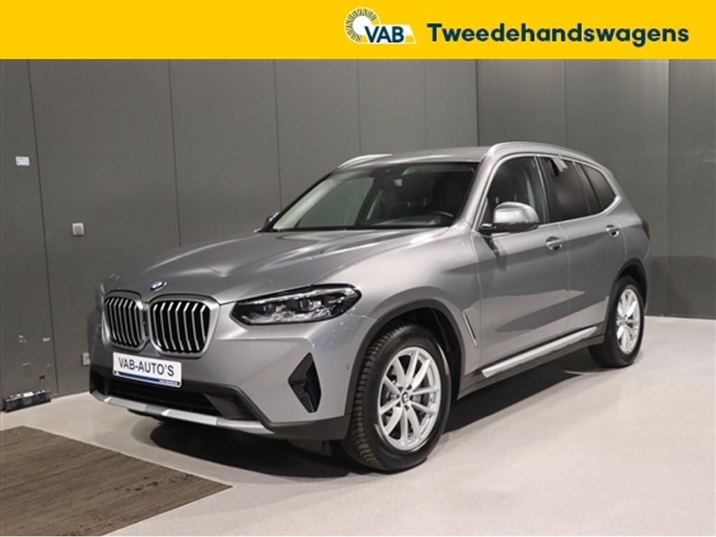 BMW X3   S DRIVE 1.8D MHEV, Auto's, Zwart, 136 pk, Bedrijf, 5 deurs