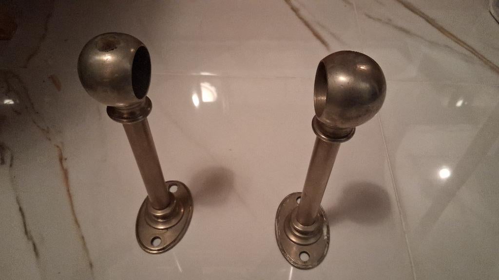 Koperen Gordijn Plaatsers, Huis en Inrichting, Stoffering | Gordijnen en Lamellen, Zo goed als nieuw, Minder dan 100 cm, Minder dan 50 cm