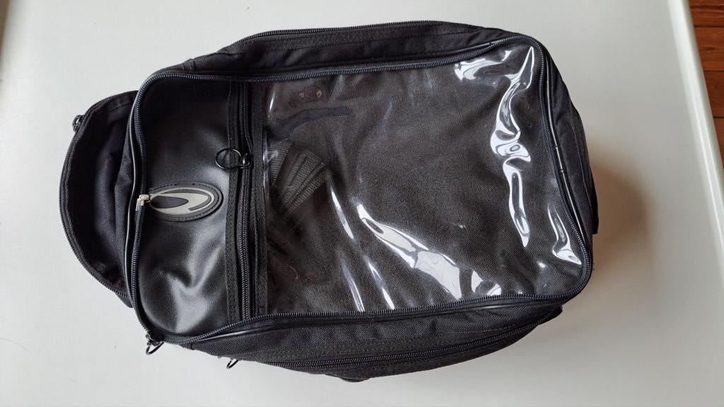 Dubbele richa tanktas, Motos, Accessoires | Valises & Sacs, Enlèvement ou Envoi, Comme neuf