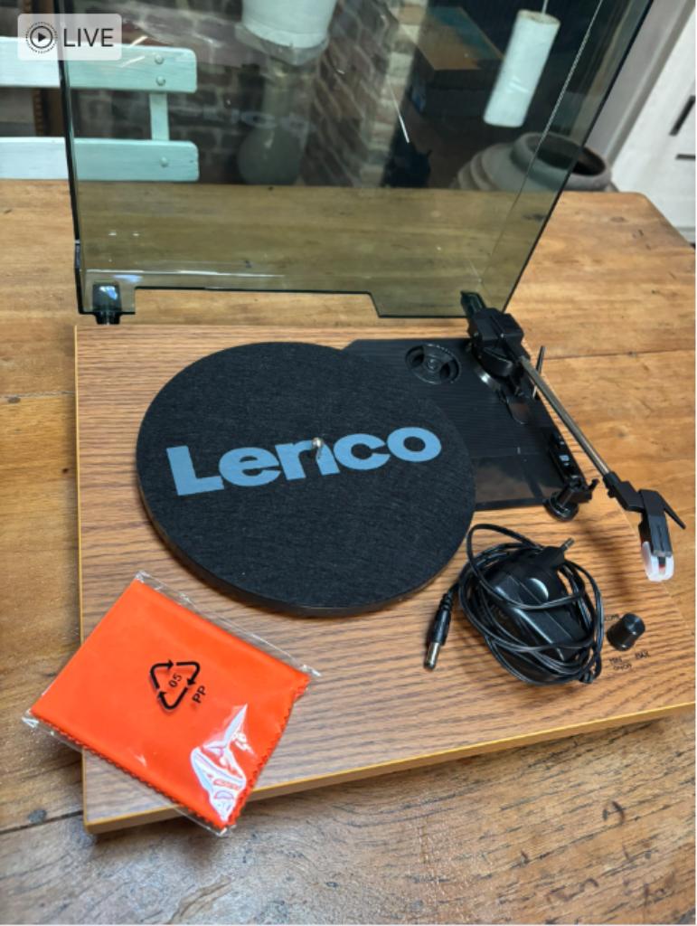 platendraaier Lenco (33 en 45), Audio, Tv en Foto, Platenspelers, Ophalen of Verzenden, Zo goed als nieuw, Platenspeler, Overige merken
