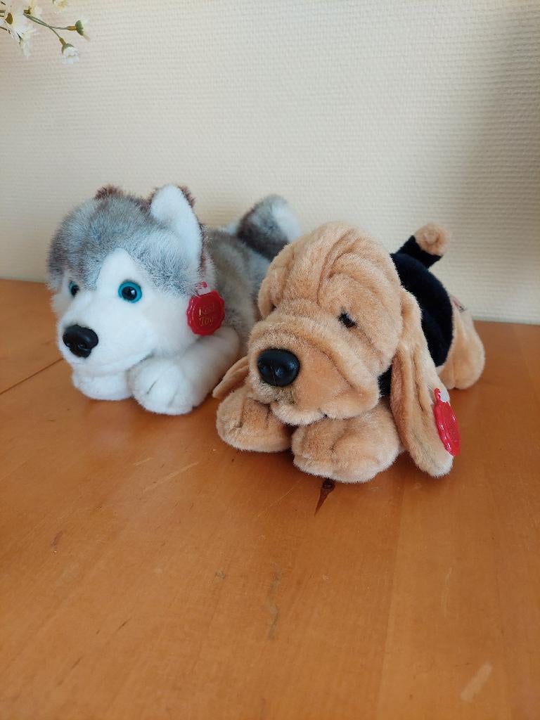 2 Keel Toys pups, Ophalen of Verzenden, Zo goed als nieuw, Hond