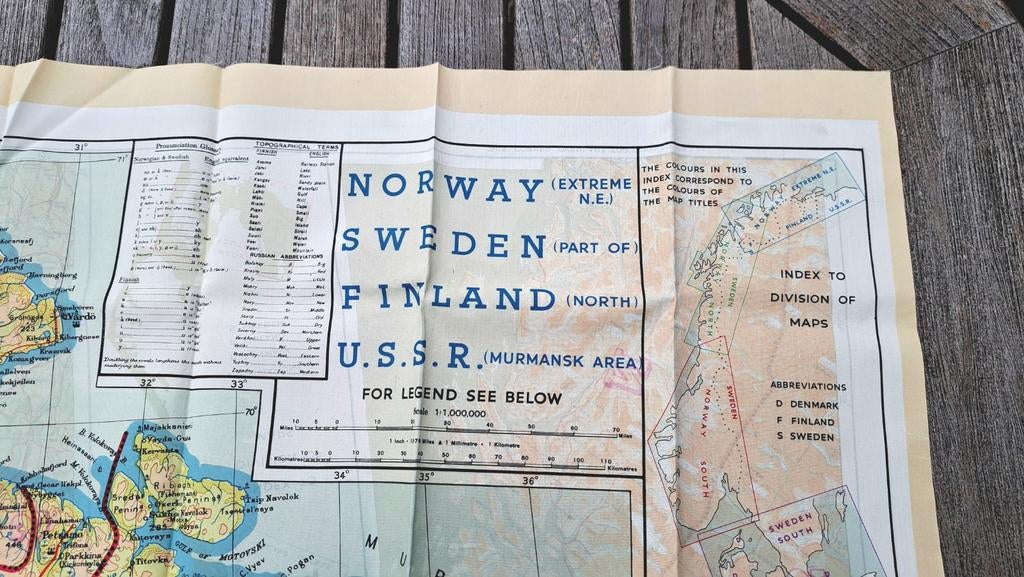 Silk Map US Silk Map Pilot uit de Tweede Wereldoorlog Para A, Verzamelen, Militaria | Tweede Wereldoorlog, Ophalen of Verzenden