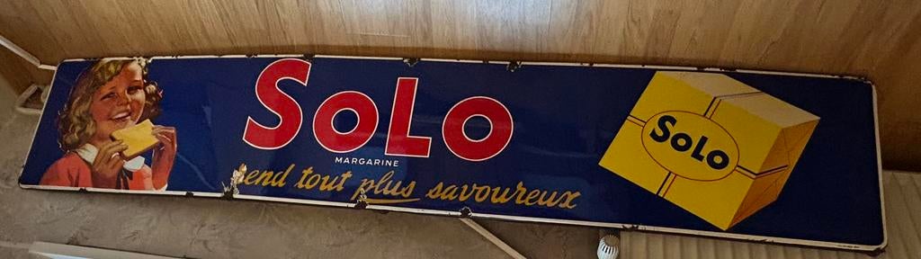 Geëmailleerde plaat solo, Verzamelen, Ophalen, Zo goed als nieuw