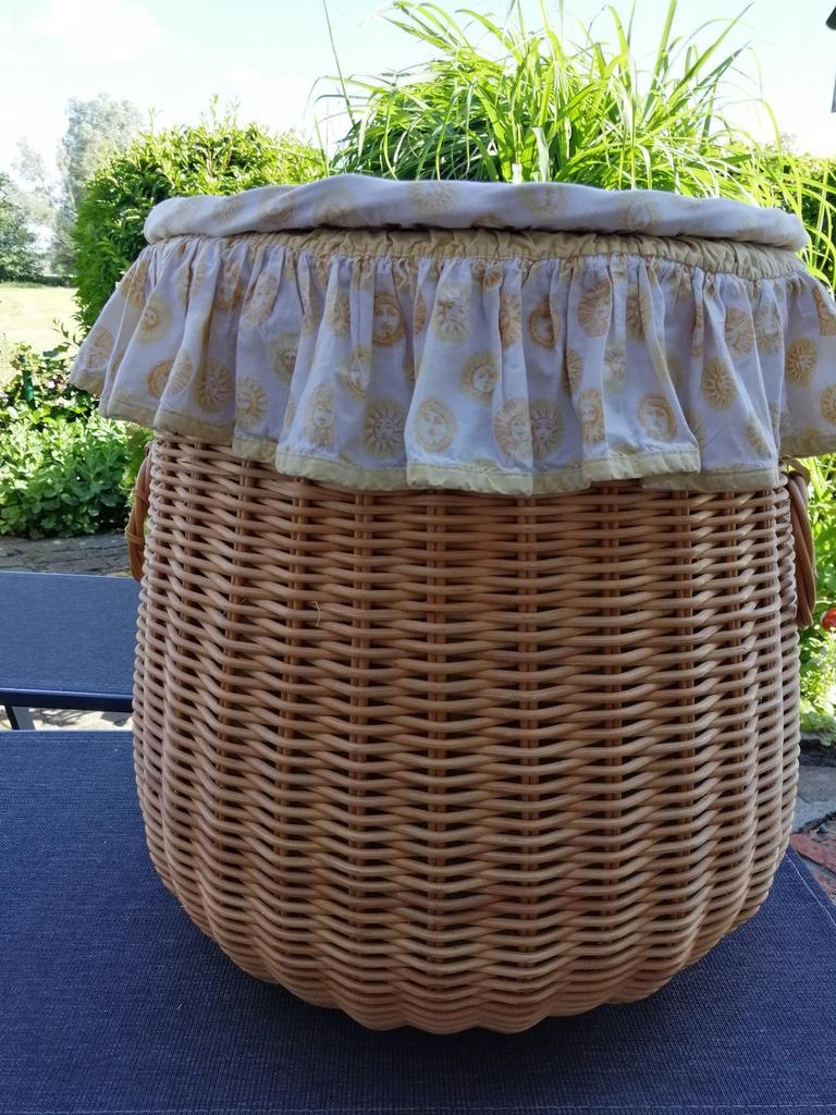 Opbergmand of wasmand, Ophalen, Mand, Rond, Zo goed als nieuw