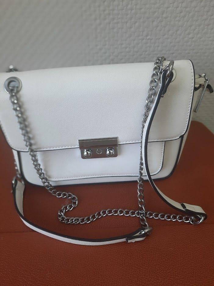 Handtas, Bijoux, Sacs & Beauté, Enlèvement, Comme neuf, Blanc, Sac à bandoulière