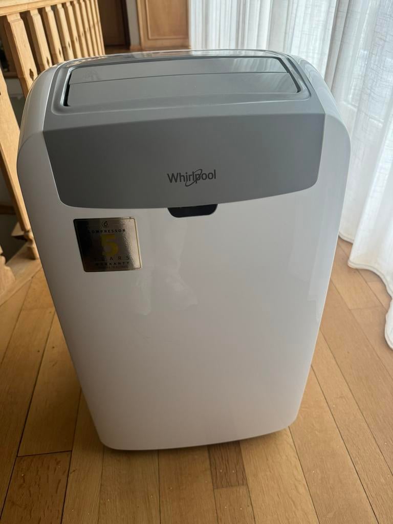 krachtige mobiele airco – Whirlpool PACW29COL, Comme neuf, Enlèvement, Classe énergétique A ou plus économe, Climatiseur mobile