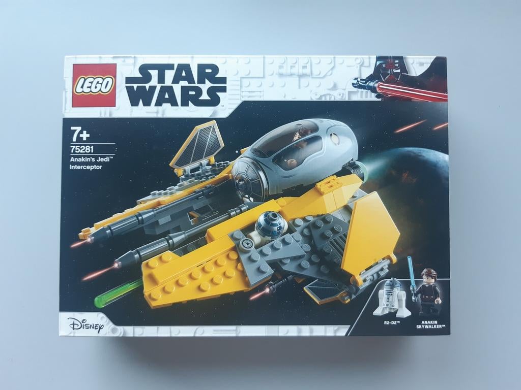 Sealed Lego star wars Anakin's Jedi Interceptor; 75281, Ophalen of Verzenden, Nieuw, Lego