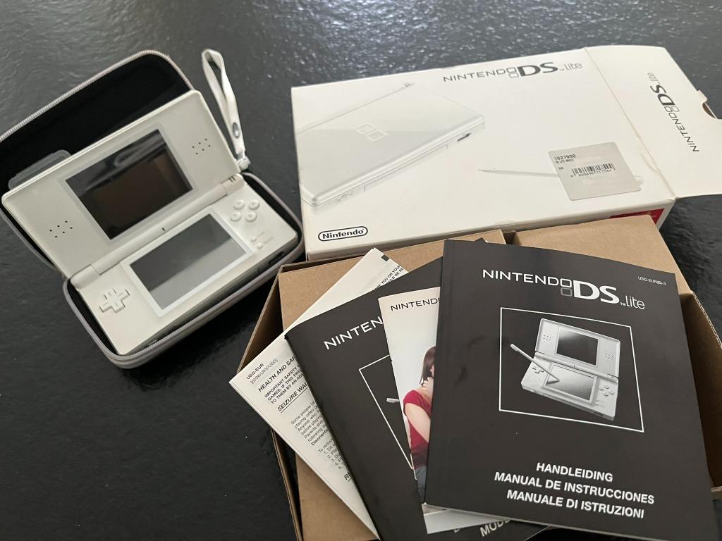 Nintendo DS console, Games en Spelcomputers, Spelcomputers | Nintendo DS, Gebruikt, Wit, DS Original of Phat, Ophalen of Verzenden