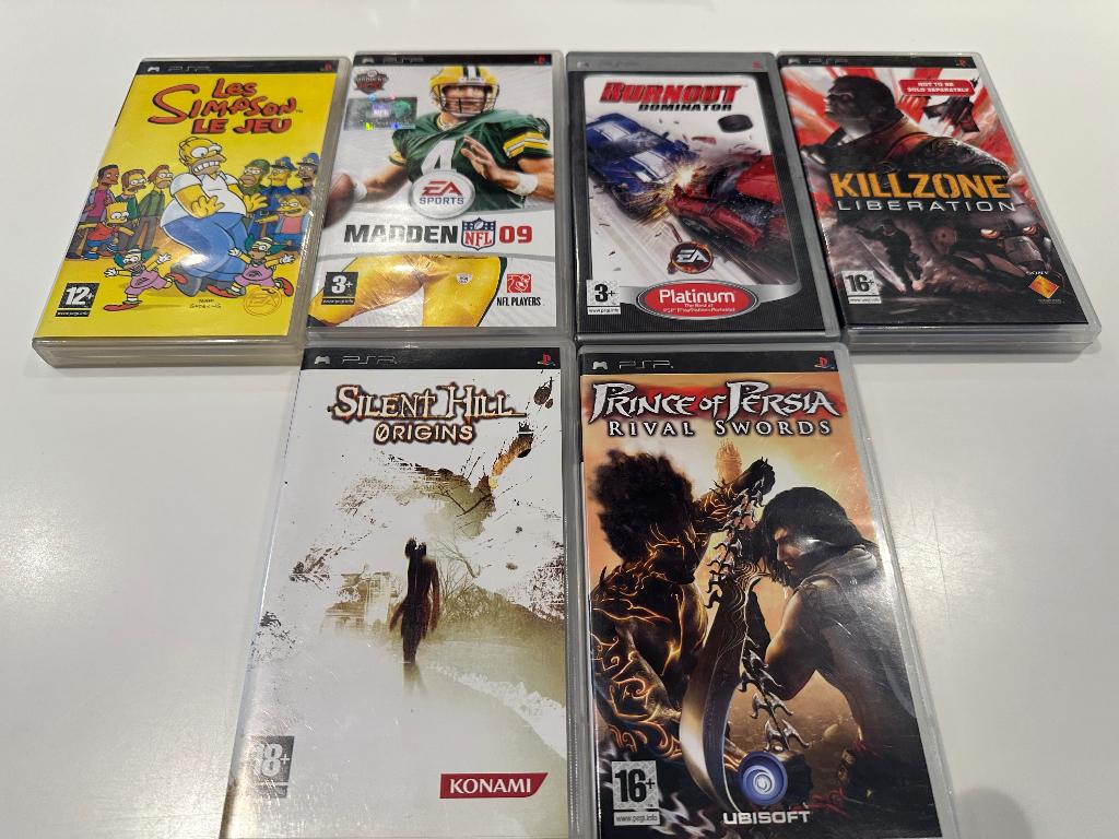 Jeux PSP Lot de 6 jeux., Enlèvement, Comme neuf