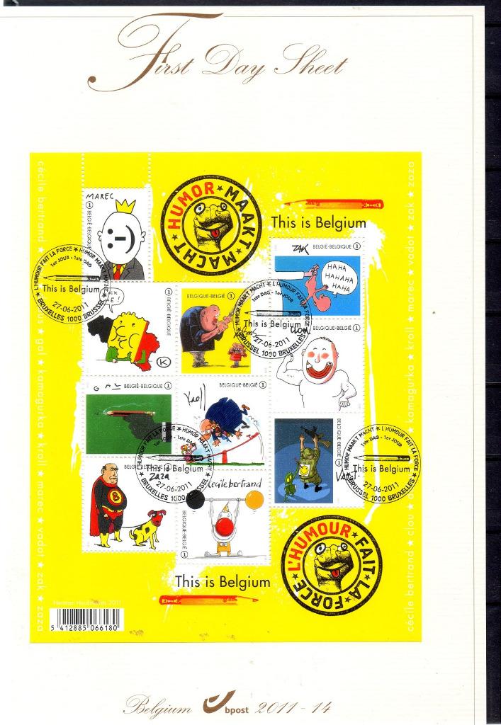 Année 2011 : FDS 2011-14 - Bloc 189 - This is Belgium, Enlèvement ou Envoi