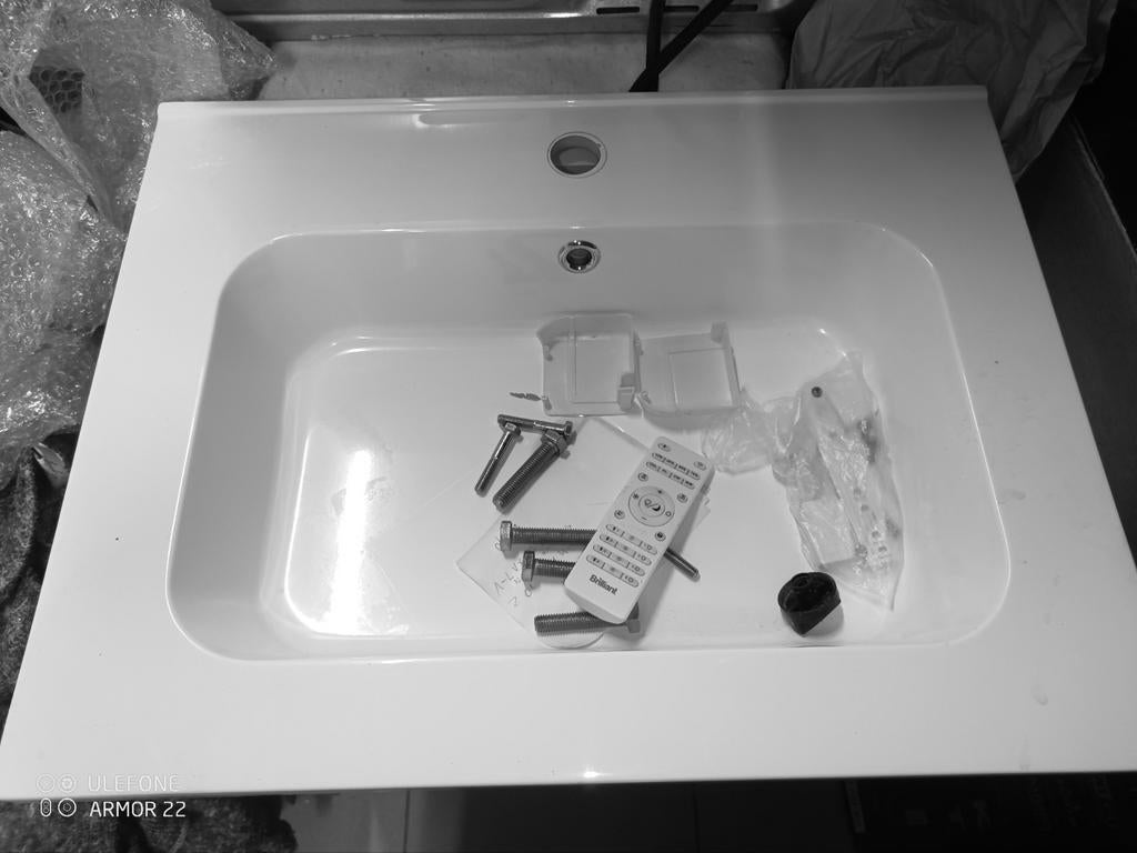 X2O vasque en béton poly 60cm, Enlèvement ou Envoi, Neuf