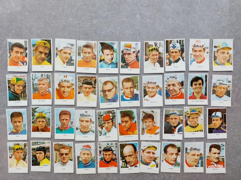 Chromo's wielrenners (Triumviraat - 3 formaten), Ophalen of Verzenden, Zo goed als nieuw, Spelerskaart