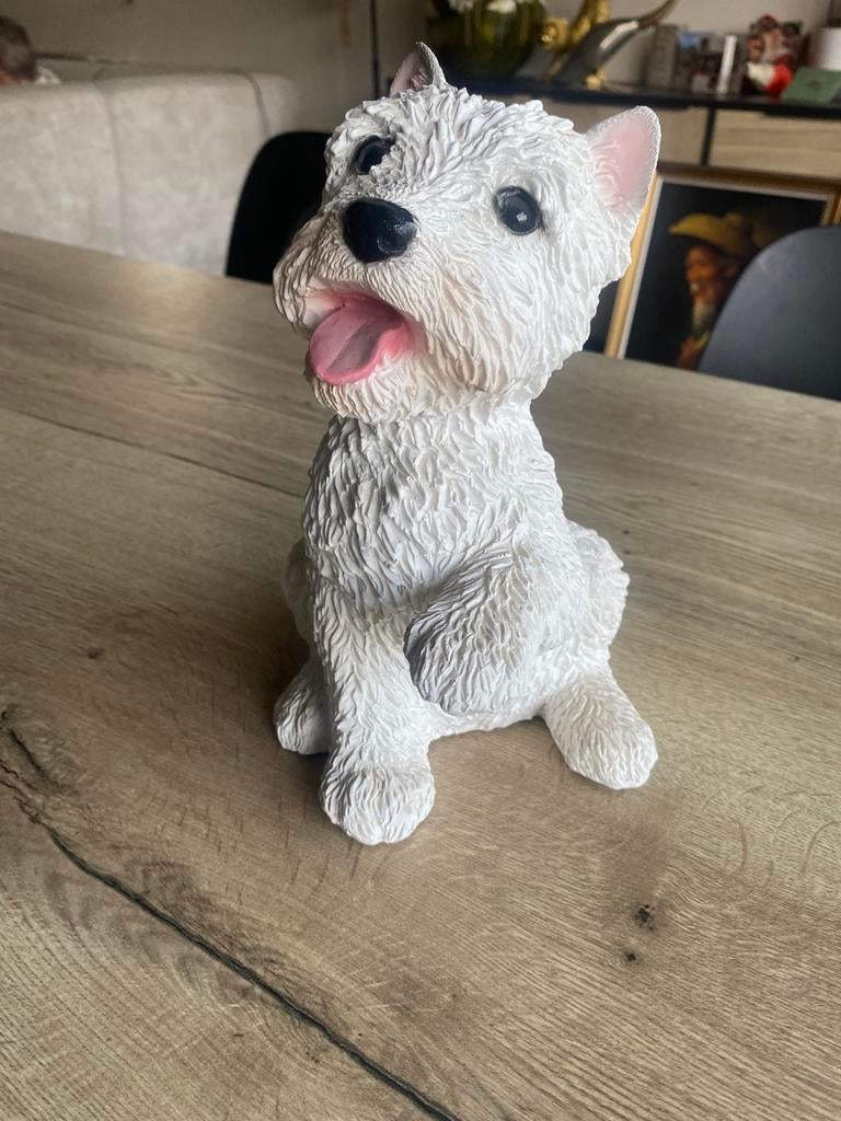 West highland White terriër beeldje, Ophalen, Gebruikt, Dier