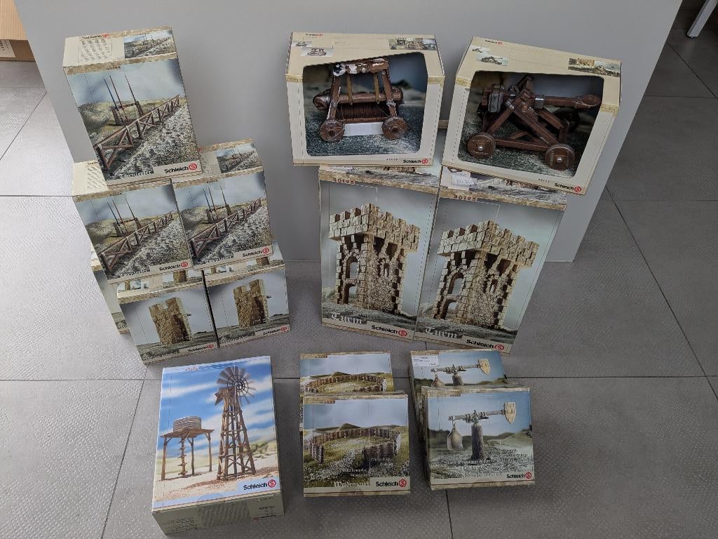 Schleich Middeleeuwen Ridder Kasteel Accessoires, Verzamelen, Speelgoed, Nieuw, Ophalen of Verzenden