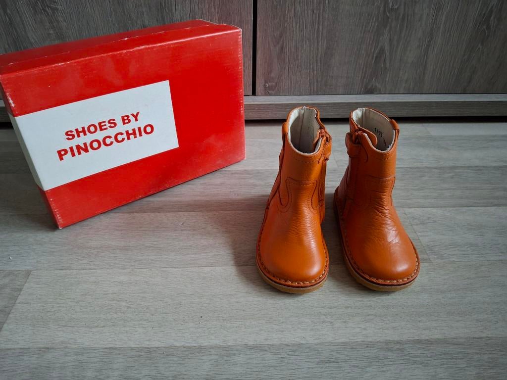 Laarsjes Pinocchio maat 21, Kinderen en Baby's, Pinocchio, Meisje, Laarsjes, Nieuw