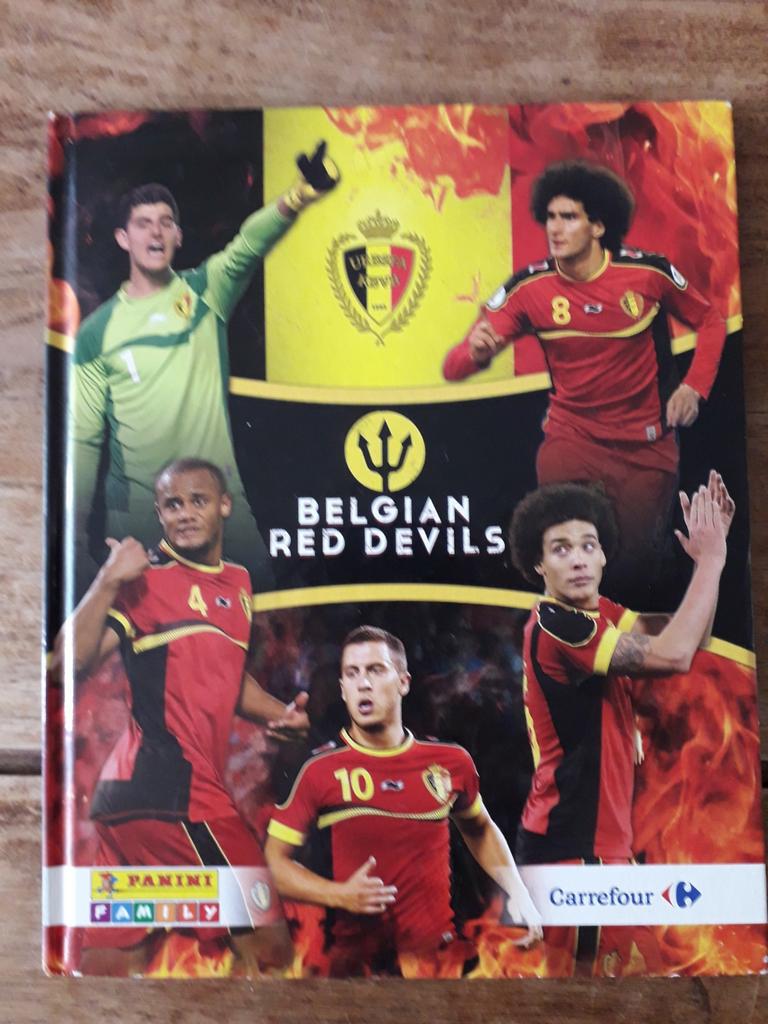 Panini stickerboek de Rode Duivels, Verzamelen, Ophalen, Gebruikt, Sport