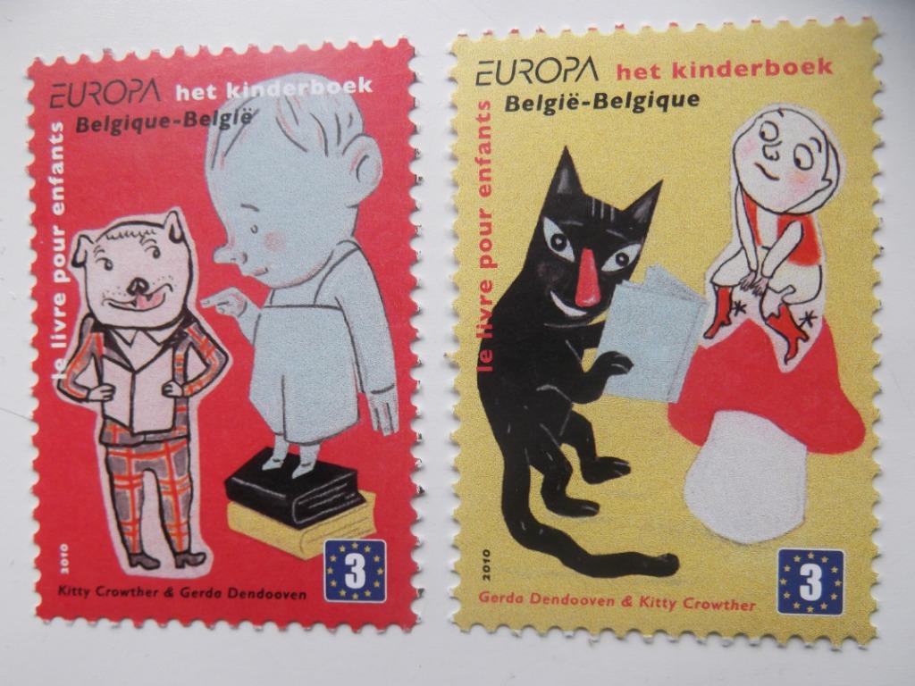 4002-4003 Het kinderboek - Le livre pour enfants, Enlèvement ou Envoi, Non oblitéré, Timbre-poste