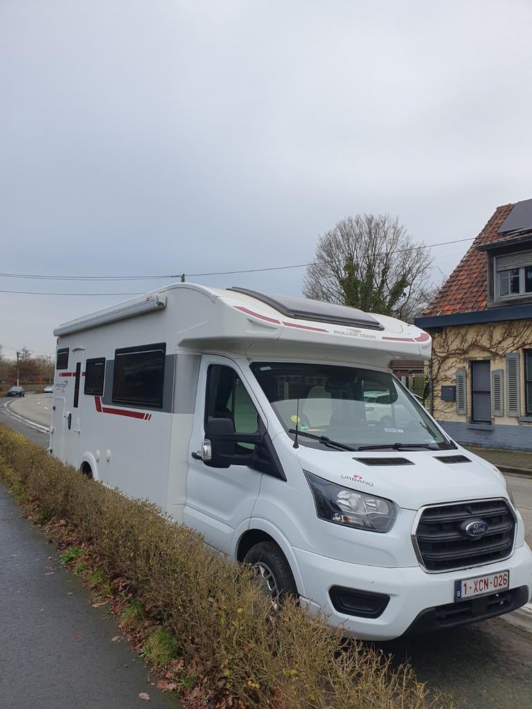 Mobilhome ford rollertaem kronos274tl van 2020 met 35.000 km, Caravans en Kamperen, Mobilhomes, Particulier, Ford, Ford