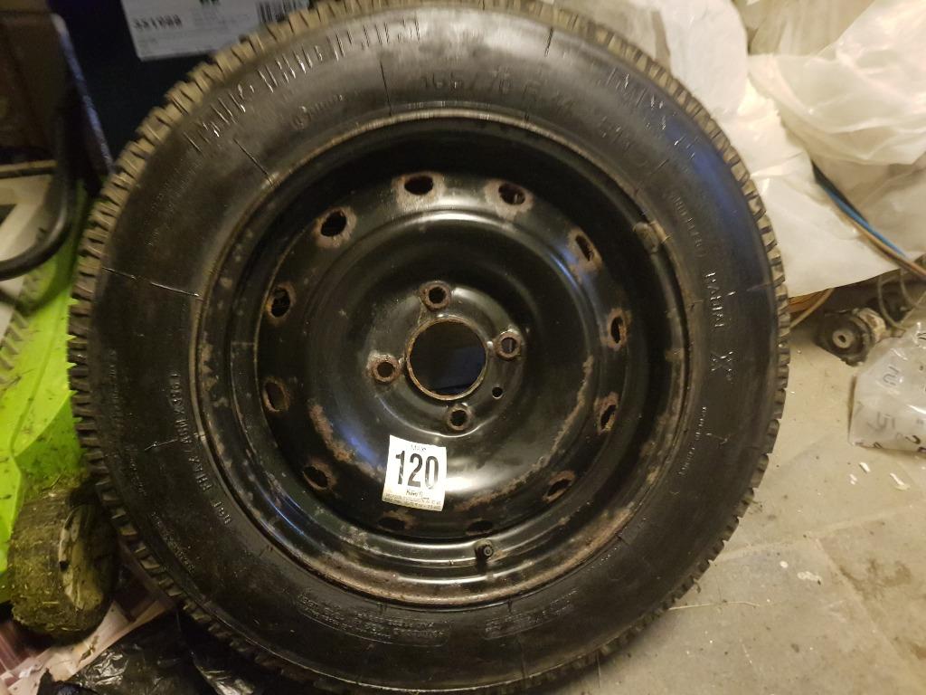 1 roues de secour R14, Autos : Pièces & Accessoires, Enlèvement, 14 pouces, Pneus et Jantes