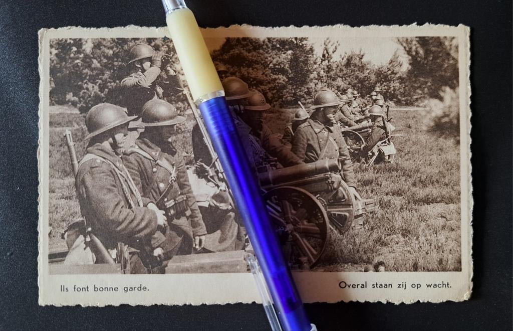 ABBL Armée belge cp avant Mai 1940 canon, Enlèvement ou Envoi