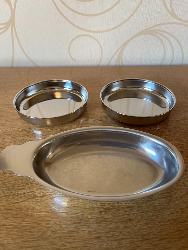 Inox aperitief schaal Sartel Sarinox, Maison & Meubles, Enlèvement ou Envoi