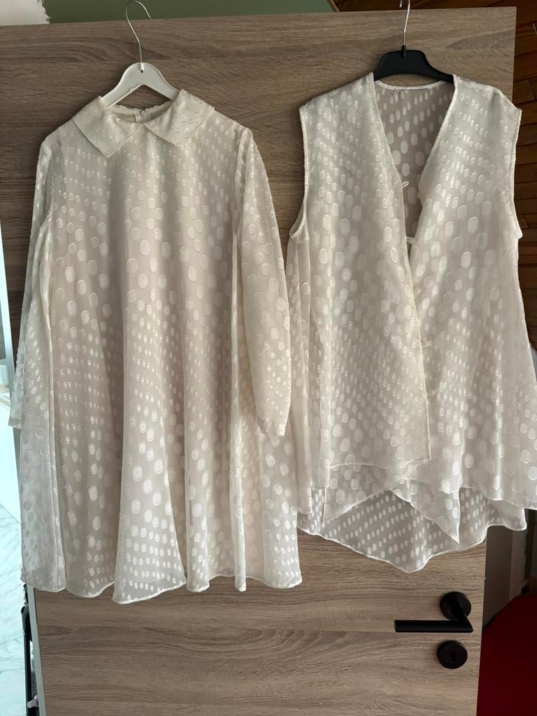 Jurk communie, Enlèvement, Comme neuf, Fille, Robe ou Jupe