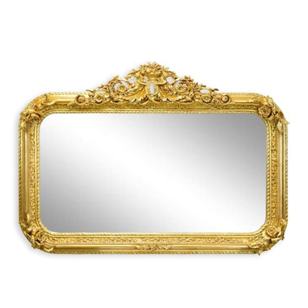 grote barok spiegel, Neuf, 125 cm ou plus, Enlèvement ou Envoi, 100 à 150 cm