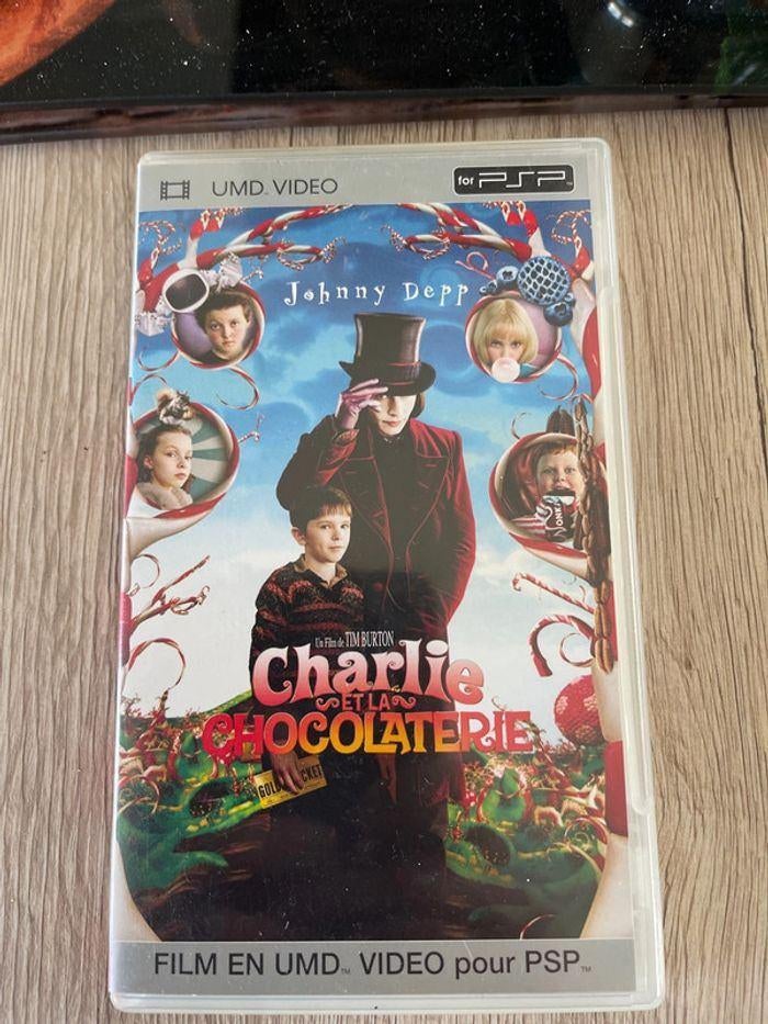 Charlie et la Chocolaterie (vidéo UMD), Consoles de jeu & Jeux vidéo, Jeux | Sony PlayStation Portable, Enlèvement ou Envoi, 1 joueur