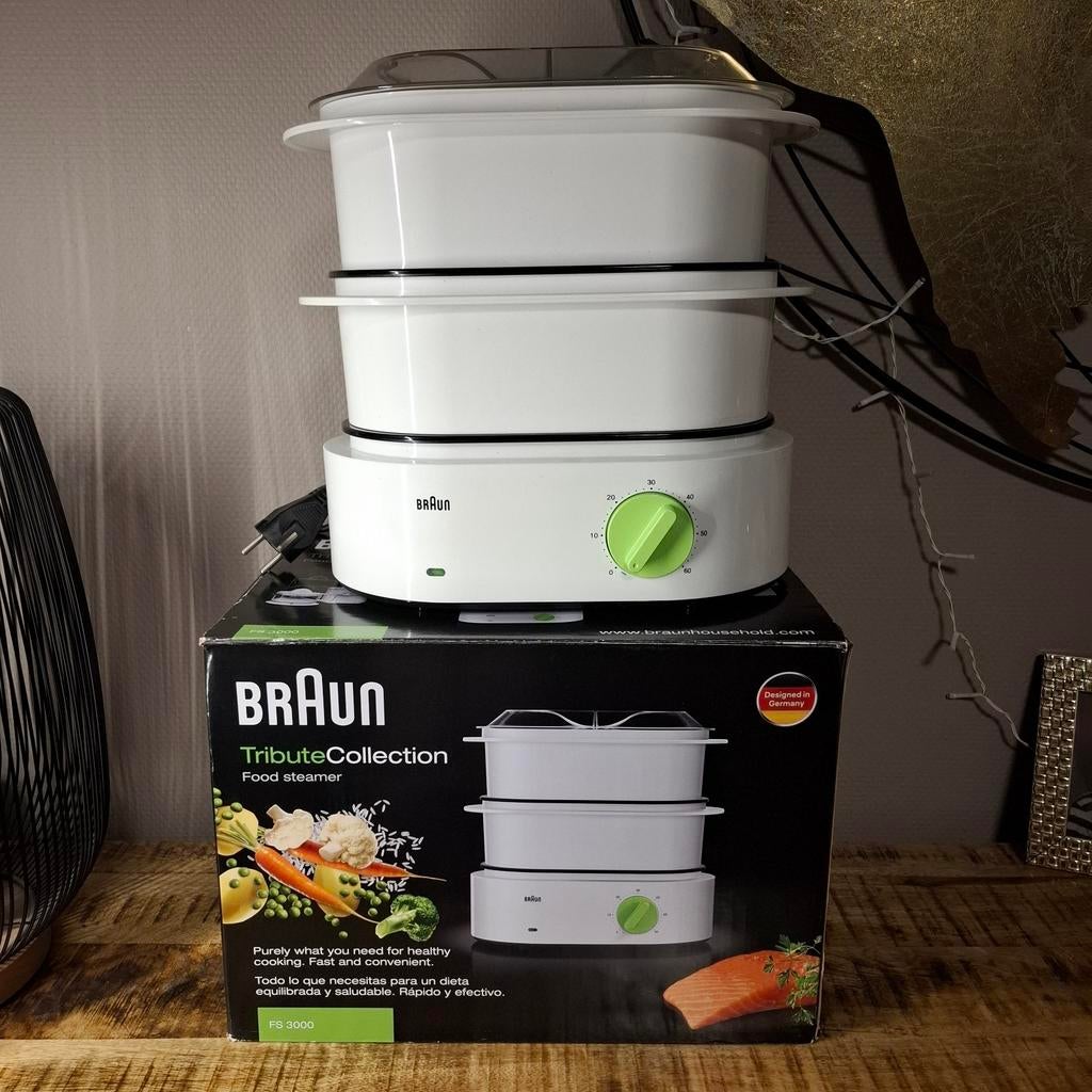 Braun FS 3000 cuiseur vapeur neuf, Electroménager