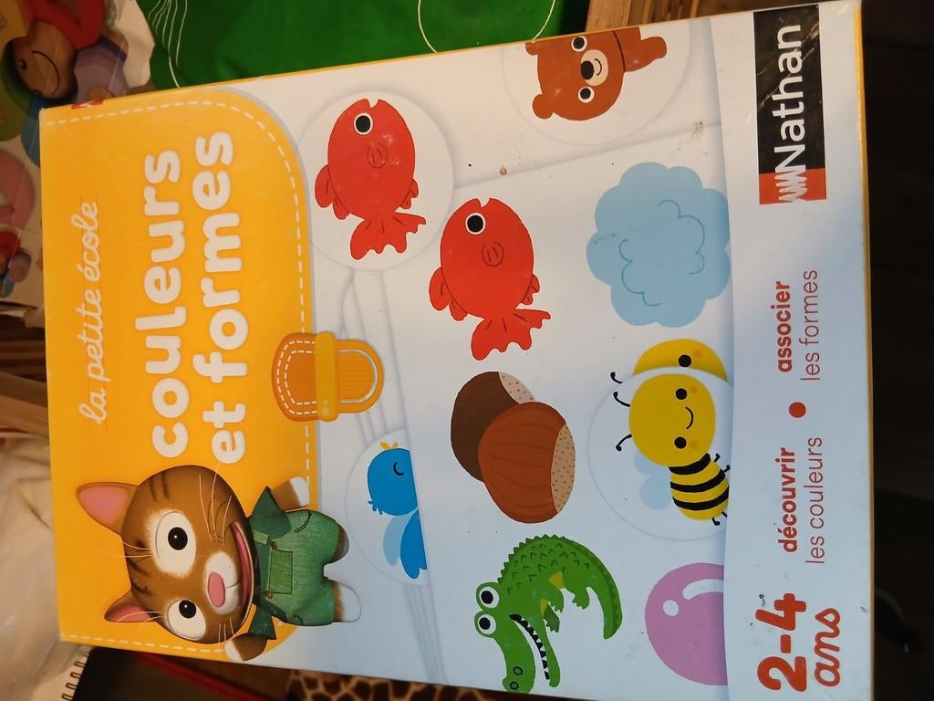Nathan couleurs et formes, Hobby & Loisirs créatifs, Enlèvement, Comme neuf