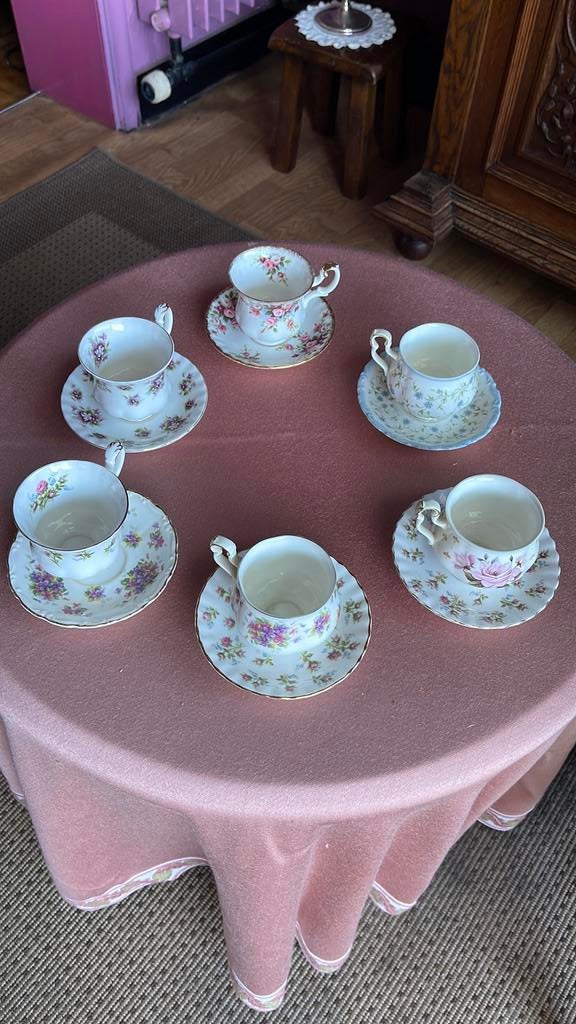 Dessert serviceRoyal Albert, Antiek en Kunst, Antiek | Servies compleet, Ophalen