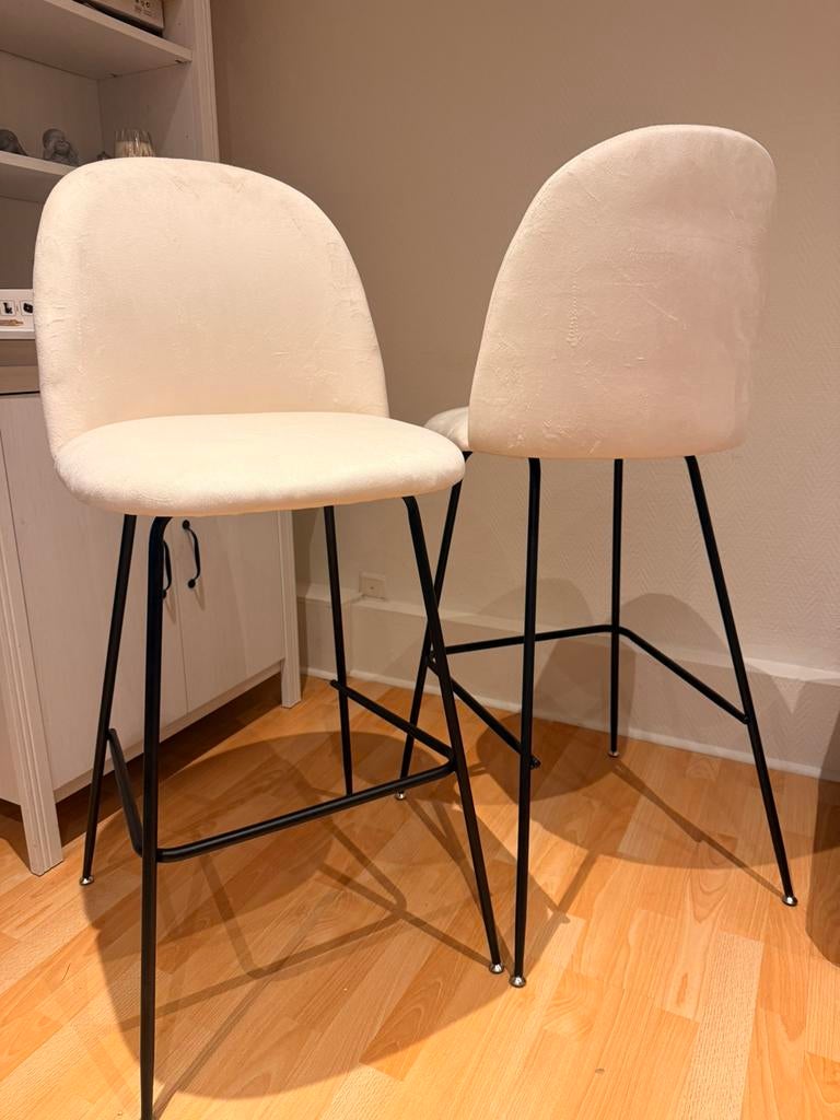 Chaises hautes, Maison & Meubles, Tabourets de bar, Neuf, 90 cm ou plus, Avec repose-pieds, 2 tabourets