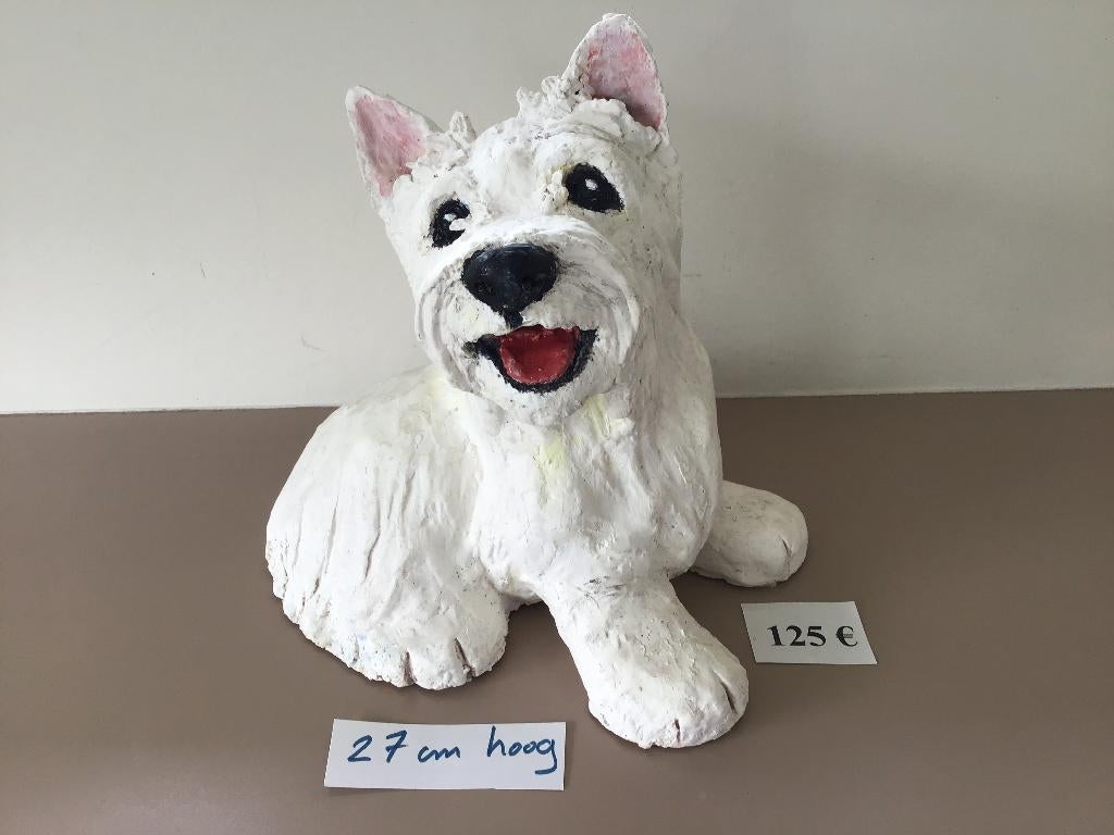 beau chien en céramique, Antiquités & Art, Enlèvement ou Envoi