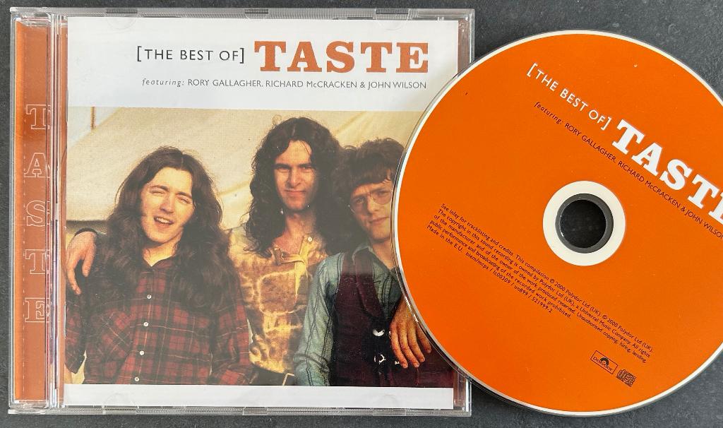 TASTE (RORY GALLAGHER) - The best of Taste ( CD; 16 tracks ), Verzenden, Zo goed als nieuw, Poprock