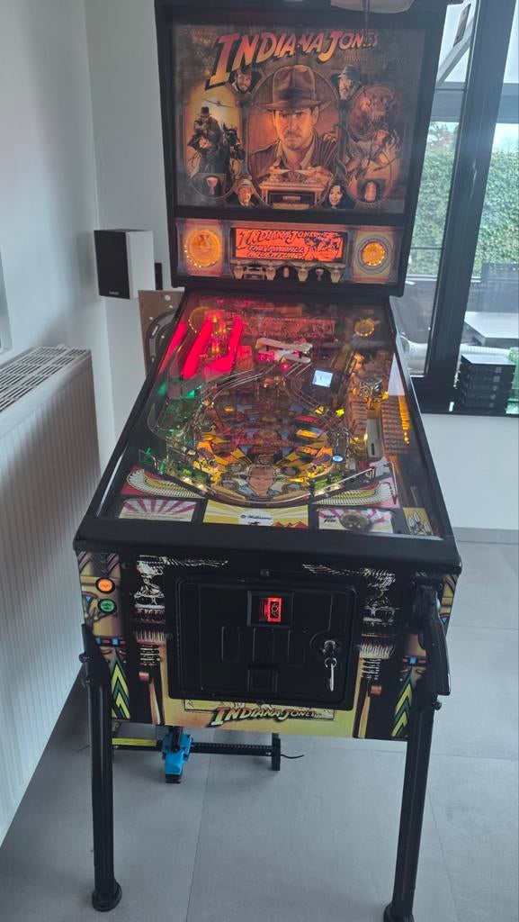 Williams Indiana Jones, Collections, Machines | Flipper (jeu), Enlèvement, Williams