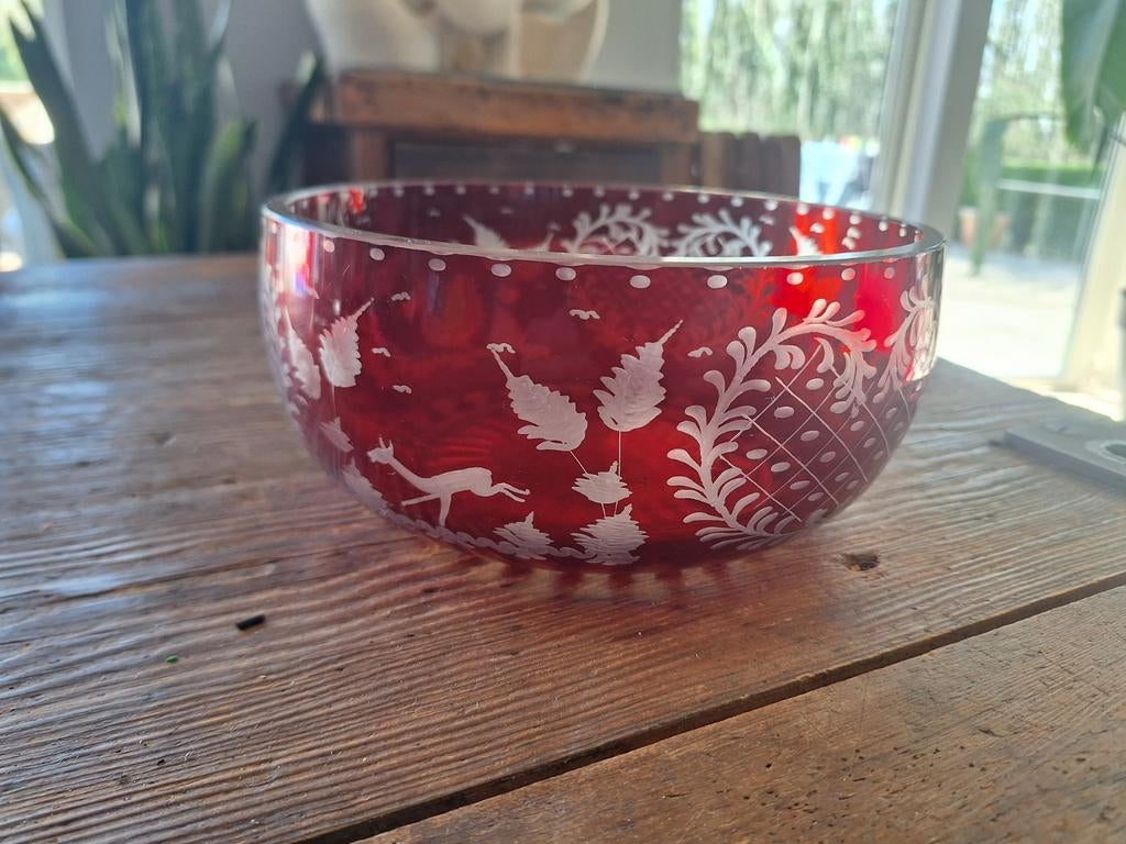 Bol en cristal, Maison & Meubles, Enlèvement ou Envoi, Balance