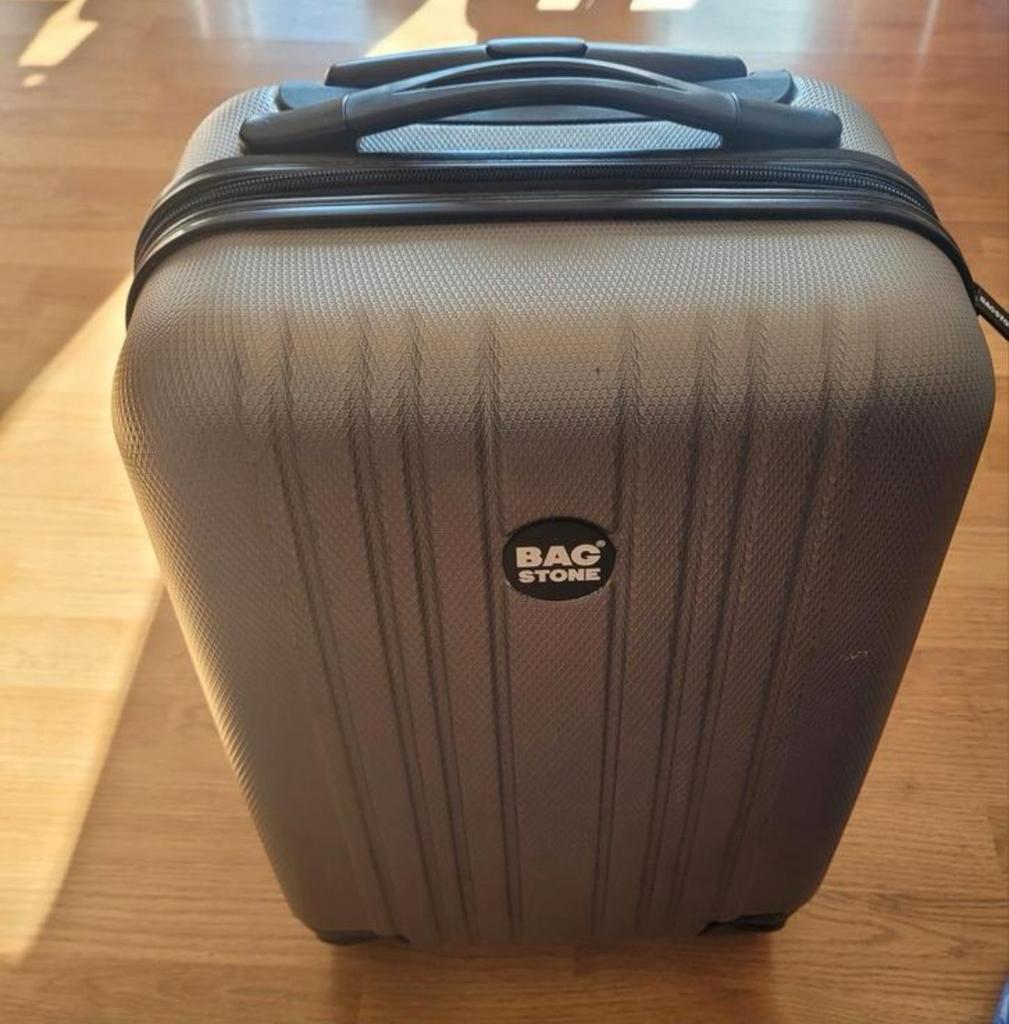 Valise de cabine Bag Stone sur roulette 30cm/20cm/50cm LxPxH, Bijoux, Sacs & Beauté, Enlèvement, Comme neuf, Roulettes