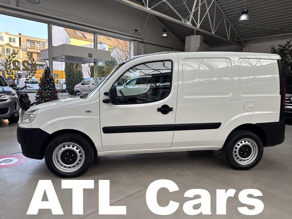 Fiat Doblo 1.9 JTD | Ex Overheid | Eerste Eig | Schuifdeur, Auto's, Fiat, Gebruikt, 4 cilinders, Wit, Bedrijf