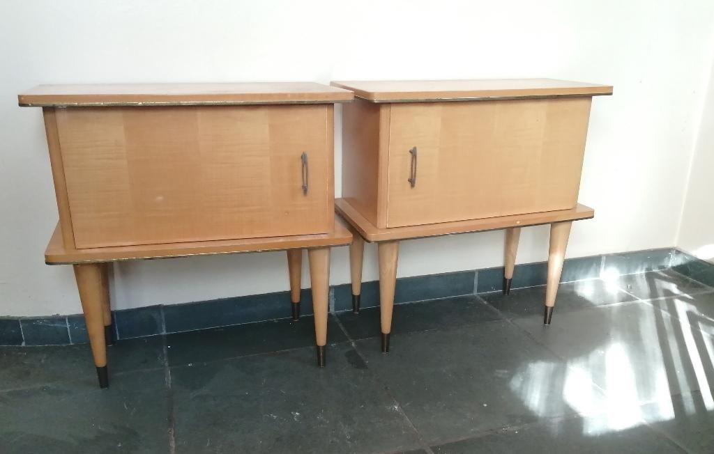 vintage nachtkastjes, Ophalen