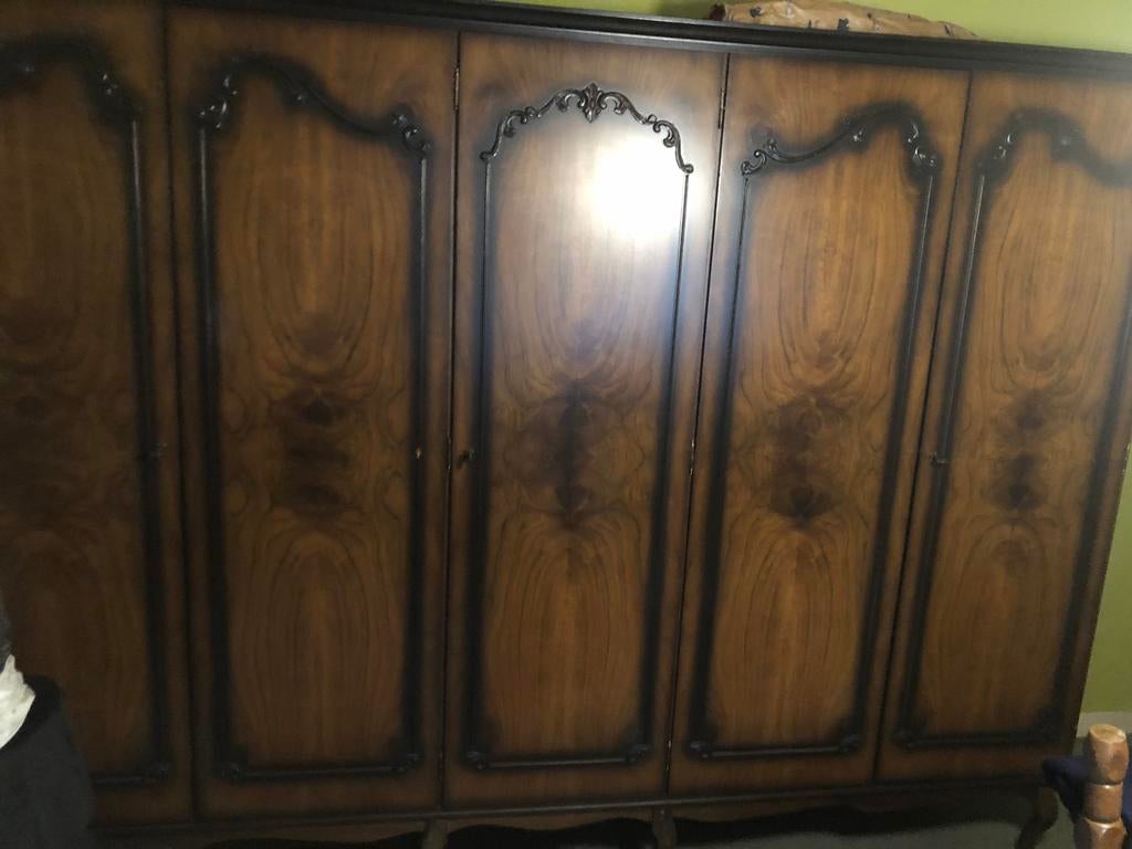 Complete slaapkamer, Huis en Inrichting, Ophalen, Gebruikt, Tweepersoons, Uit de jaren 1970