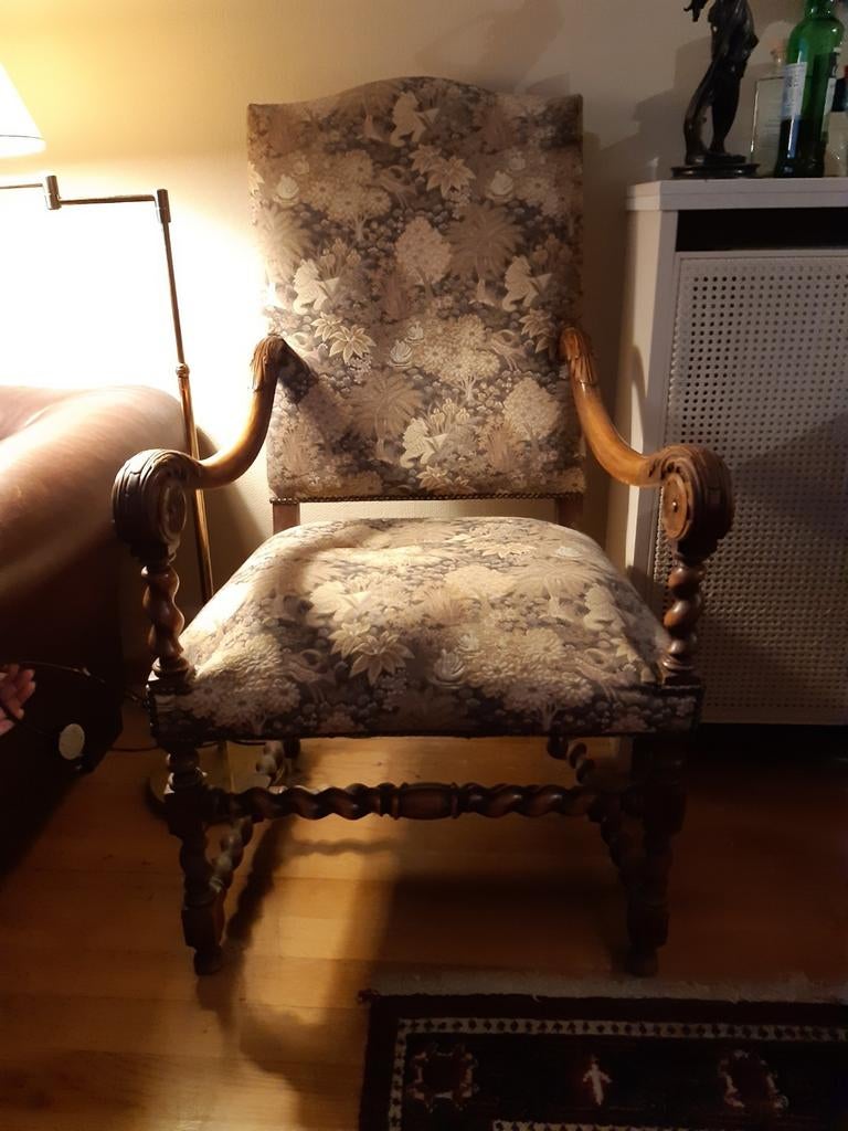 1 siège ancien, Enlèvement