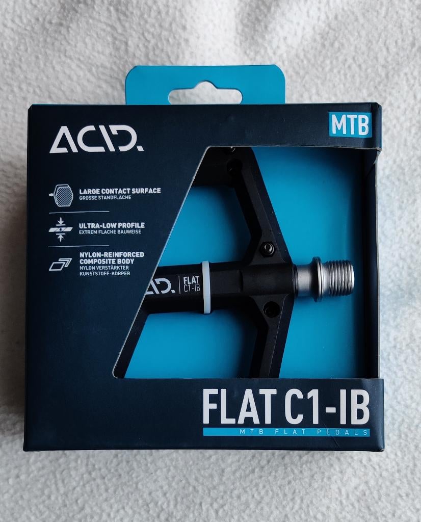 NEW CUBE ACID FLAT C1-IB noire NEW, Fietsen en Brommers, Fietsonderdelen, Nieuw, Ophalen of Verzenden
