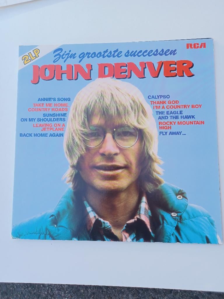 John Denver - Zijn Grootste Successen (2LP), Cd's en Dvd's, Dubbel-LP, Ophalen, Gebruikt