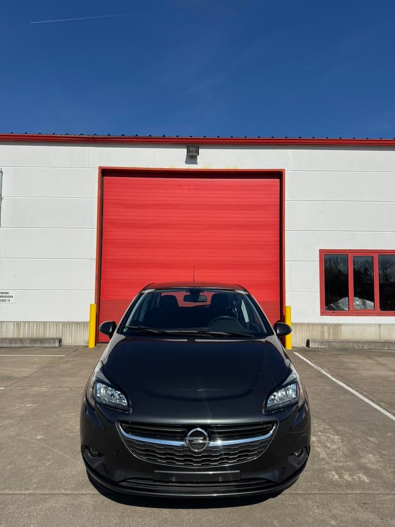 Opel corsa 2017 56000km led/navi/applcrply, Auto's, Stof, USB, Blauw, 1229 cc