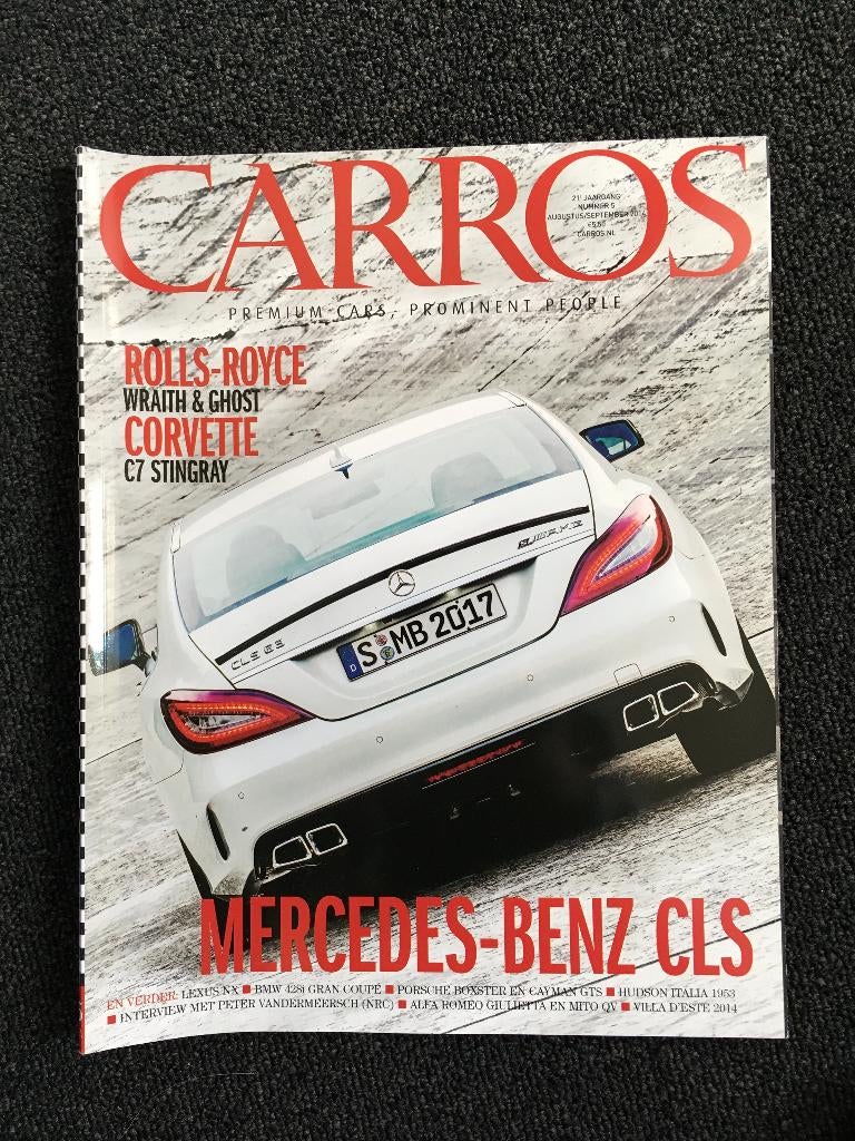 Revue Carros, Enlèvement ou Envoi, Comme neuf, Général