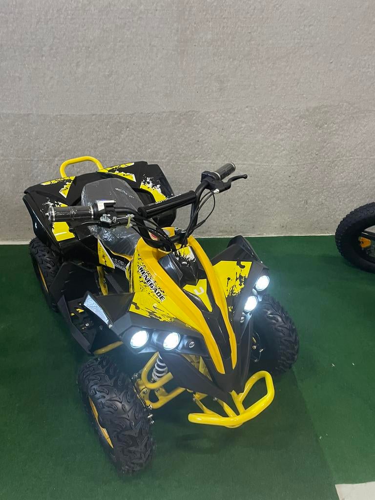 Nieuwe Ultra 1000 watt elektrische quad voor kinderen,geel, Ophalen, Nieuw