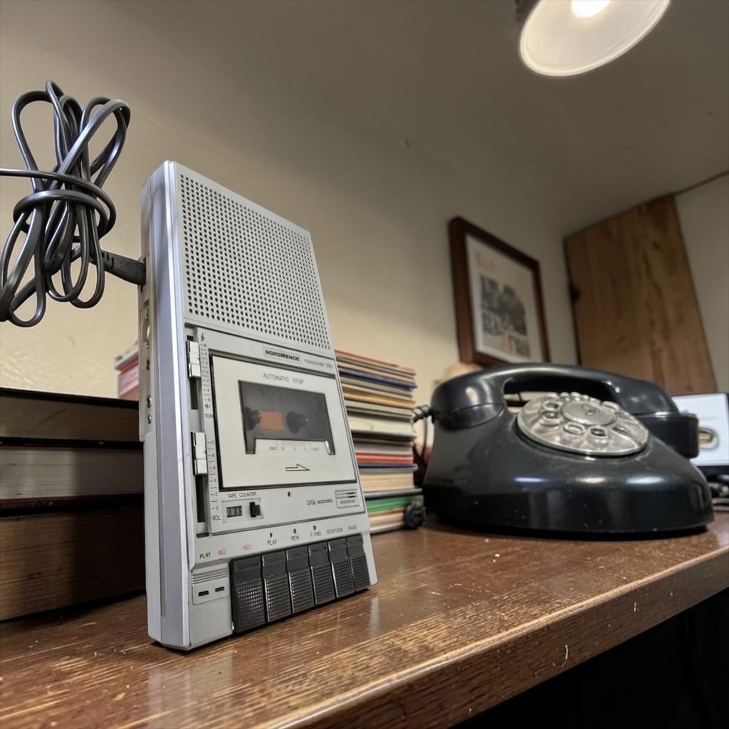 Mono-enregistreur à cassette vintage NORMENDE 1260, TV, Hi-fi & Vidéo, Tourne-disques, Enlèvement, Utilisé