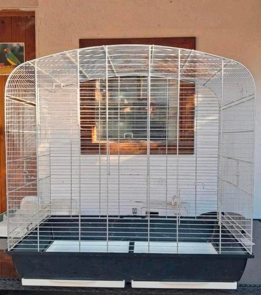 Groote vogelkooi ( vaste prijs ! ), Ophalen, Gebruikt, Metaal, Vogelkooi