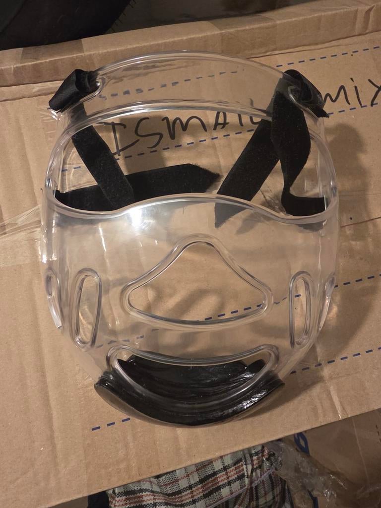 Gelaat bescherming gevechtsport, Sport en Fitness, Vechtsporten en Zelfverdediging, Ophalen