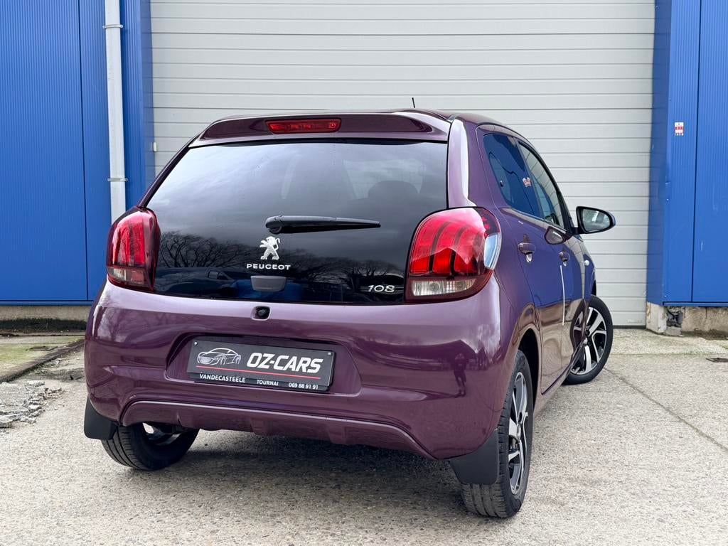 PEUGEOT 108 AUTOMATIQUE 1 JAAR GARANTIE, Autos, Peugeot, Achat, 998 cm³, Euro 6, Entreprise
